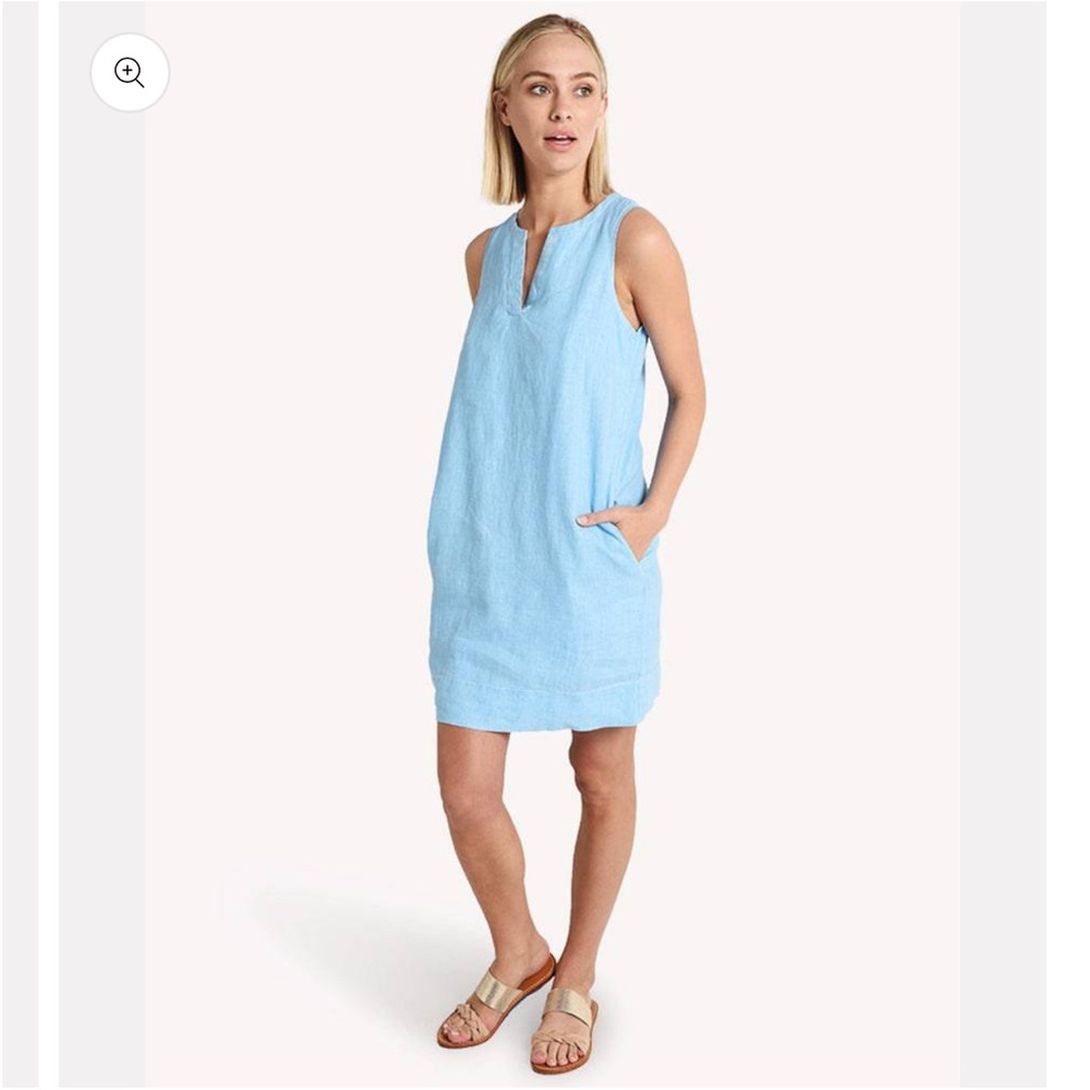 NWOT Tommy Bahama 100% linen shell dress